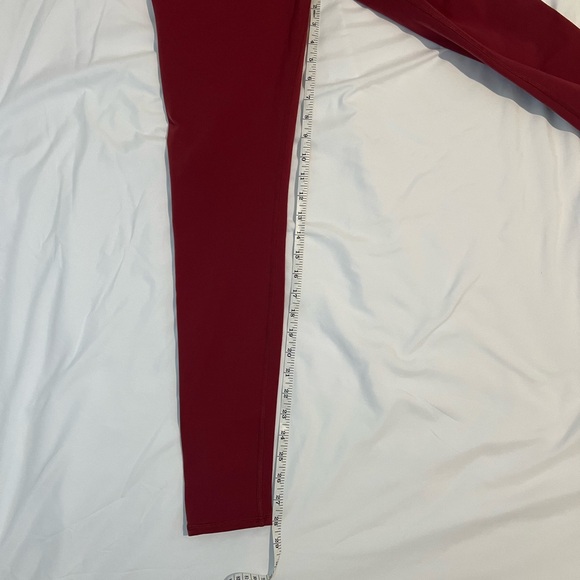 ALO Yoga Burgundy Leggings - Picture 5 of 6